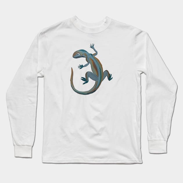 Lizard Long Sleeve T-Shirt by PaintingsbyArlette